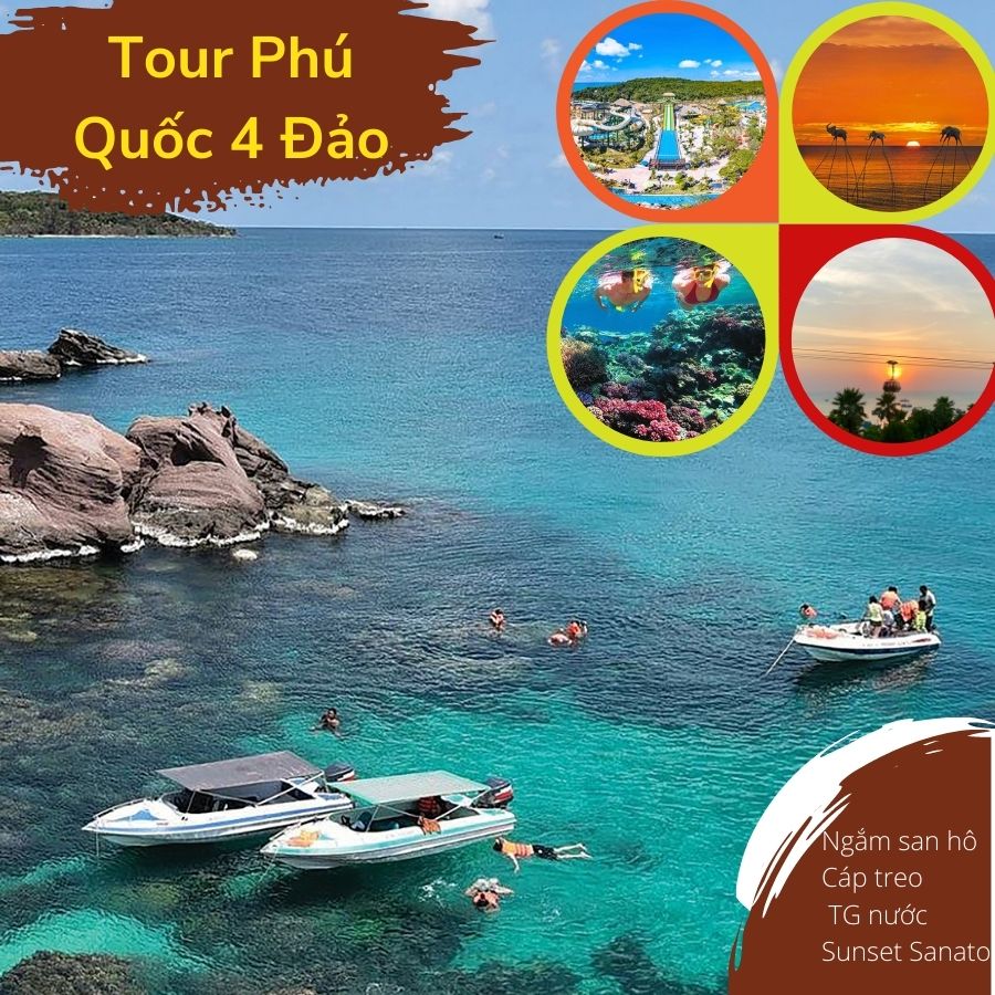 tour du lịch 4 đảo phú quốc