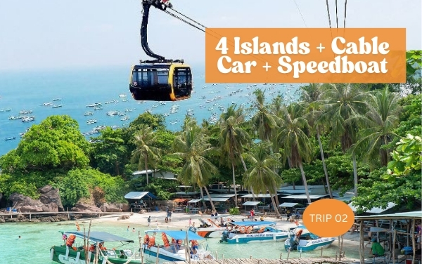 4 Islands Tour with Cable Car and Aquatopia Water Park