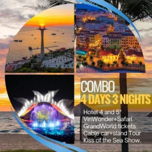 Combo 4 Days 3 Nights at Phu Quoc with 4 and 5* Hotels