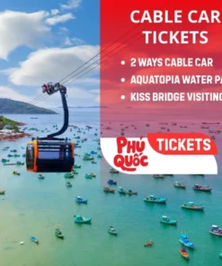 Phu Quoc Cable Car Ticket & Kiss Bridge – Unforgettable Island Experience