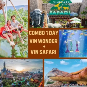 Combo 1 Day Ticket – Explore VinWonders & Vin Safari in One Perfect Adventure