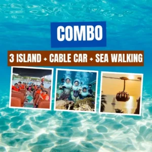 3 Islands Hopping Tour (Speedboat)  in Phu Quoc with Sea Walking – Explore the Island Paradise