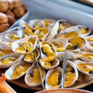 Mini buffet in the Yacht trip