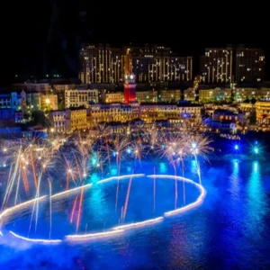 vivuphuquoc-symphony show from high view