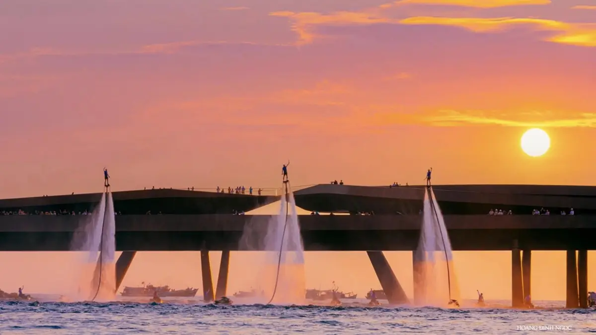 vivuphuquoc-symphony show welcome sunset time