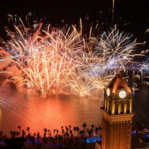 vivuphuquoc-symphony show with firewroks